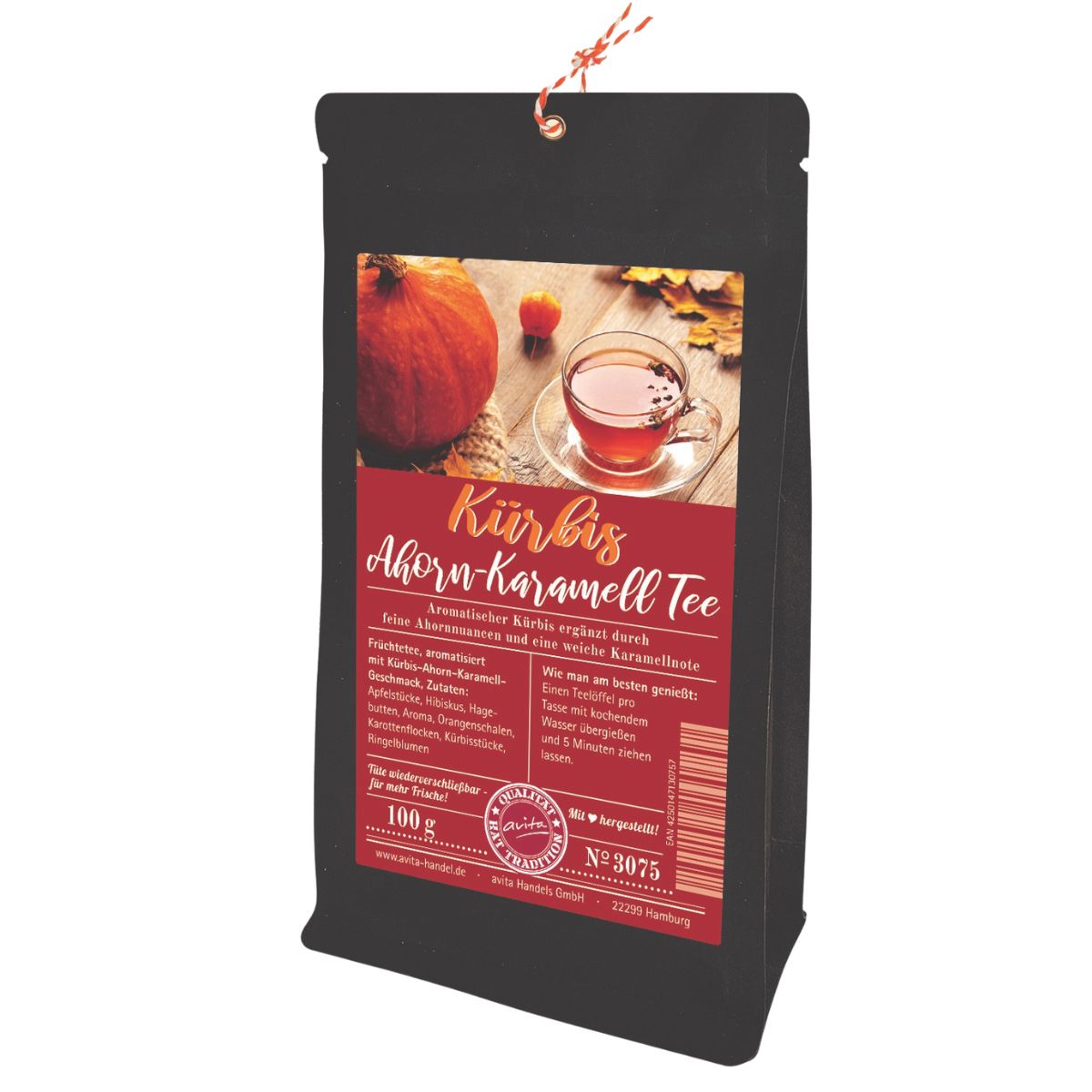 Kürbis Ahorn Karamell Tee 100g