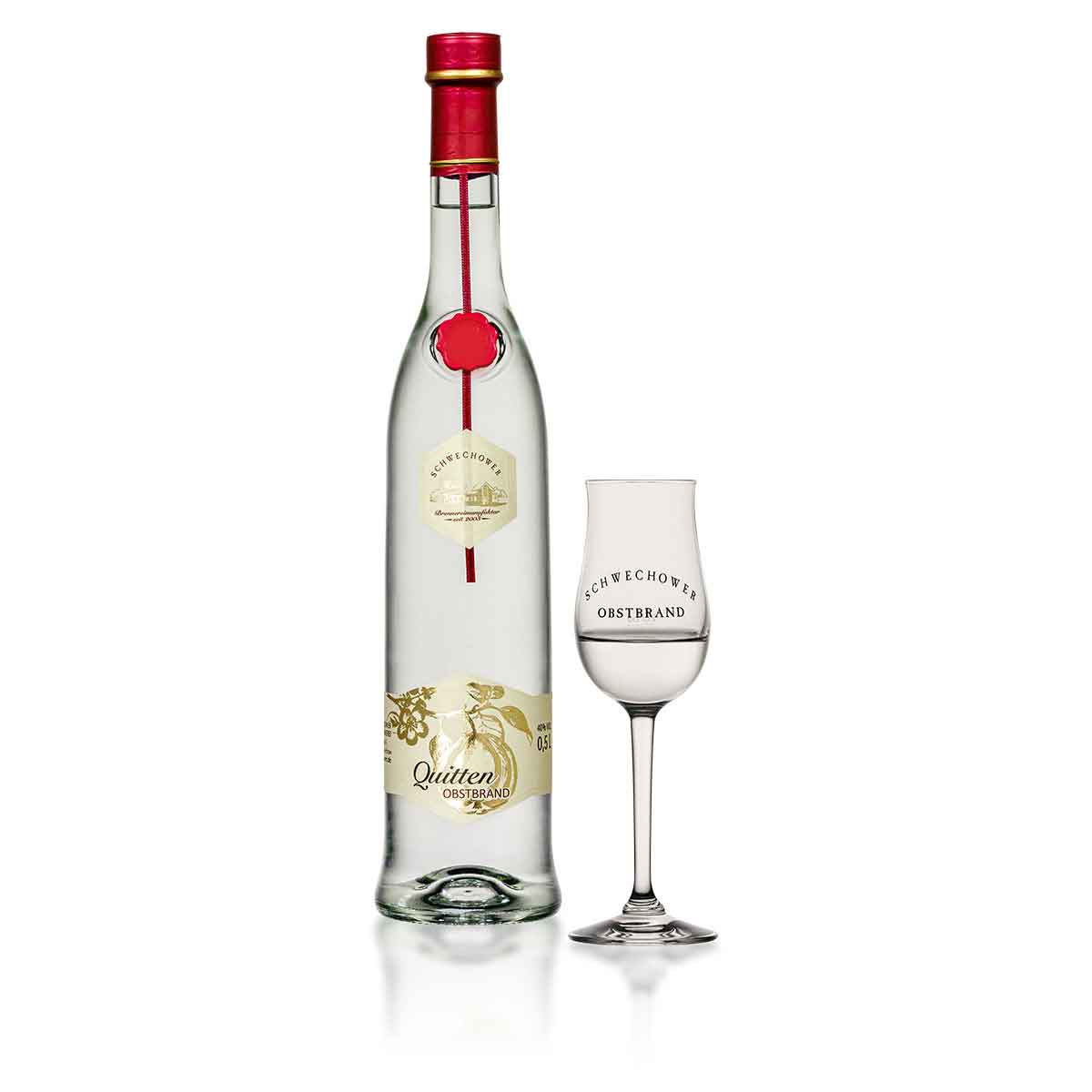 Schwechower-Quitten-Geist-500ml-2 Schwechower Quirttenobstbrand