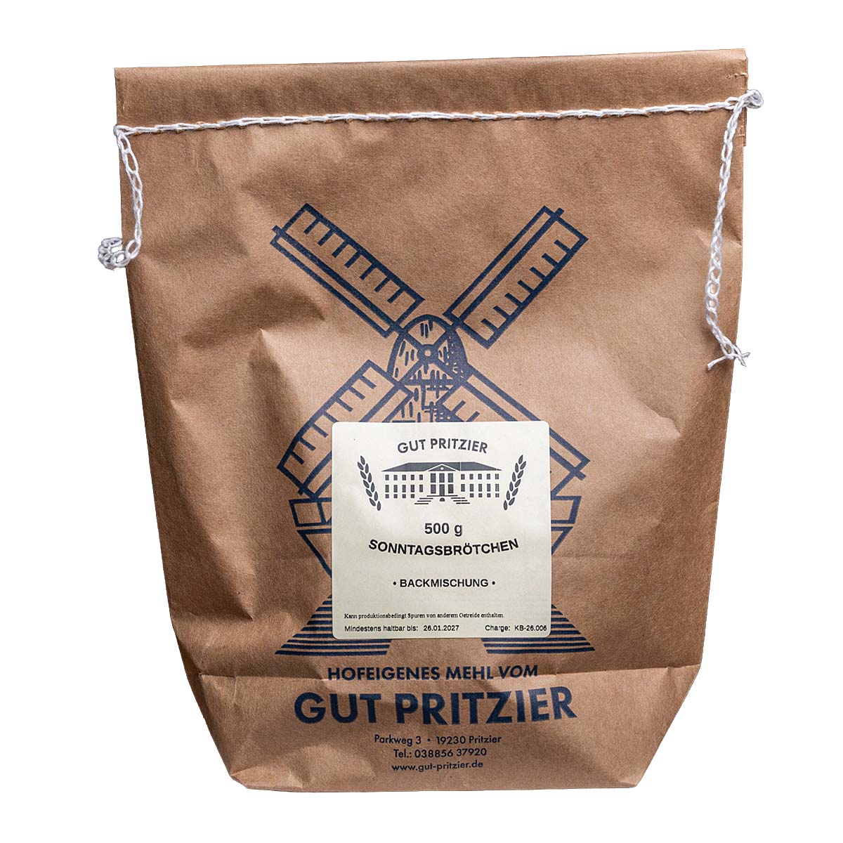 Backmischung Sonntagsbrötchen 500g