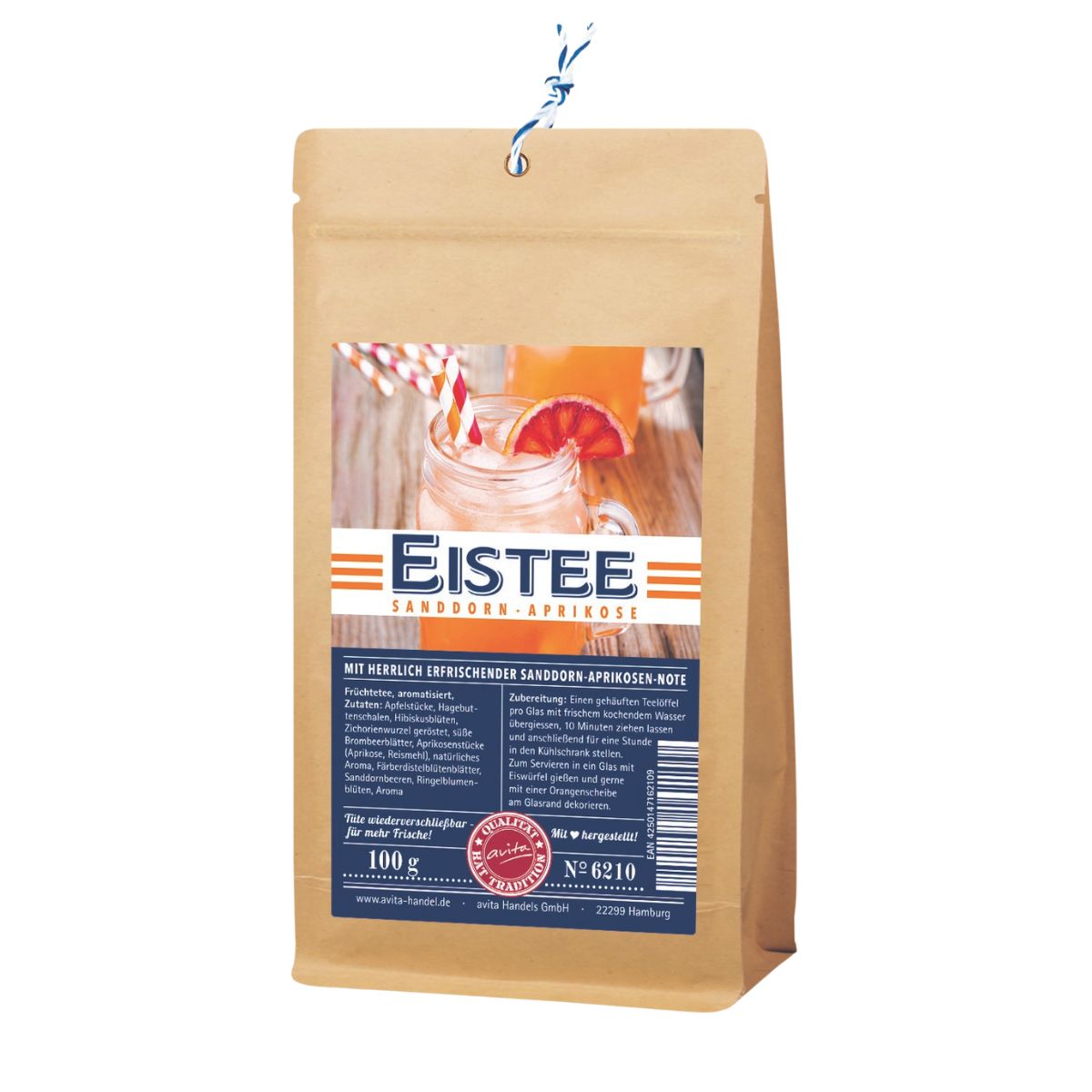 Eistee Sanddorn Aprikose 100g