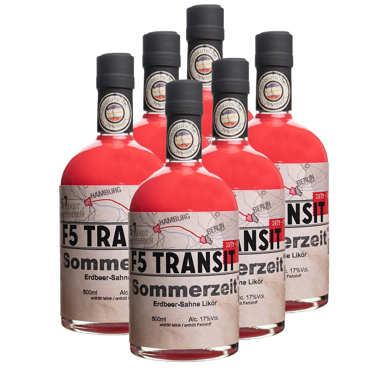 Sommerzeit Likör 6x0.5l (17%Vol) No. 5557 - RATION Sommerzeit Likör 6x0.5l (17%Vol) No. 5557 - RATION