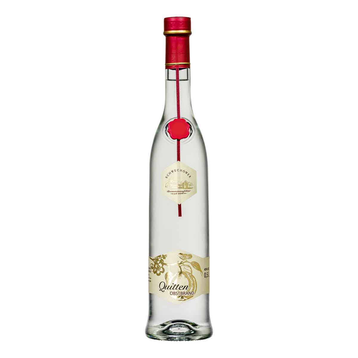 Schwechower-Quitten-Geist-500ml-3 Obstbrand Quitte 0,5l