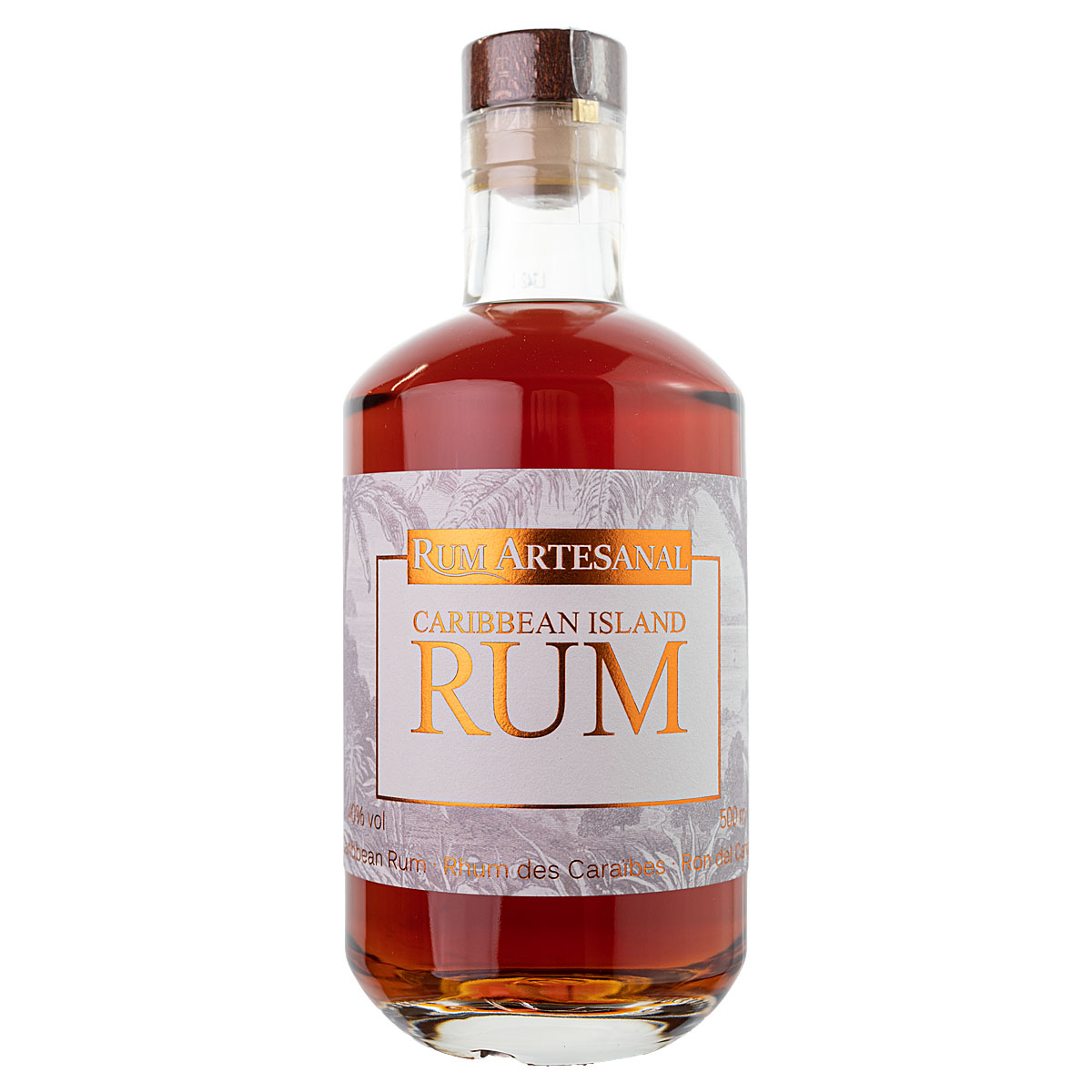 Rum Artesanal Caribbean Island 0.5l (40%Vol)