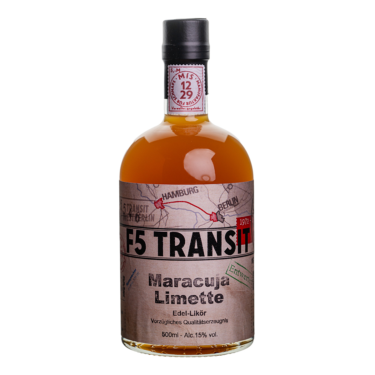 Maracuja Limette Likör 0.5l (15%Vol) No. 5546 Maracuja Limette Likör 0.5l (15%Vol) No. 5546