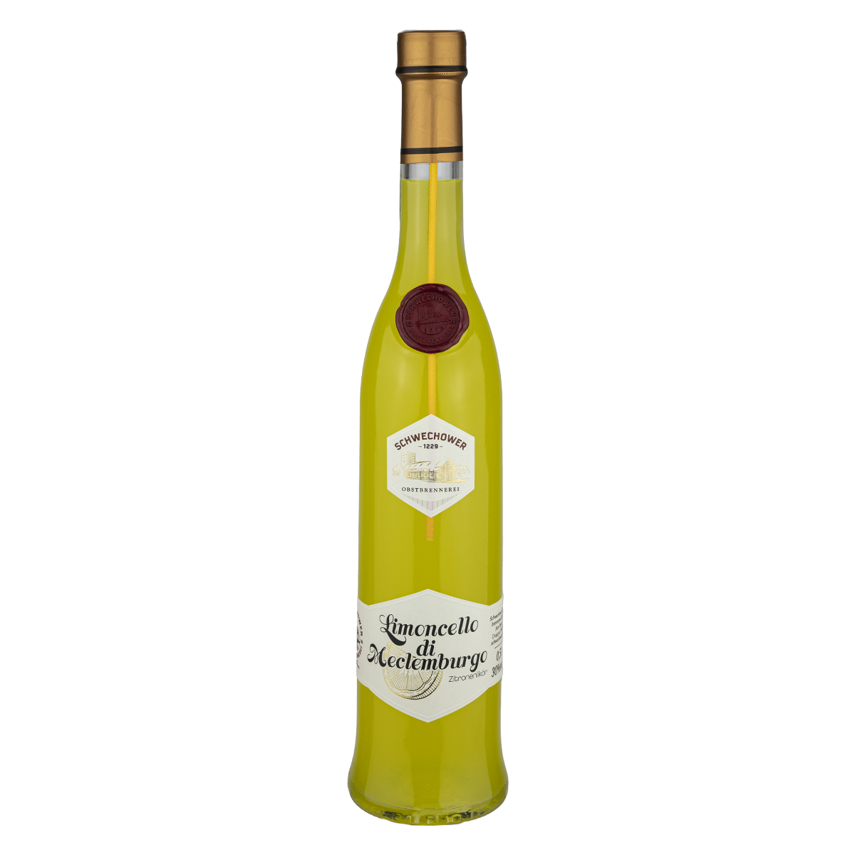 Likör Zitrone (Limoncello) 0,5l (30%Vol.) - Zitronenlikör