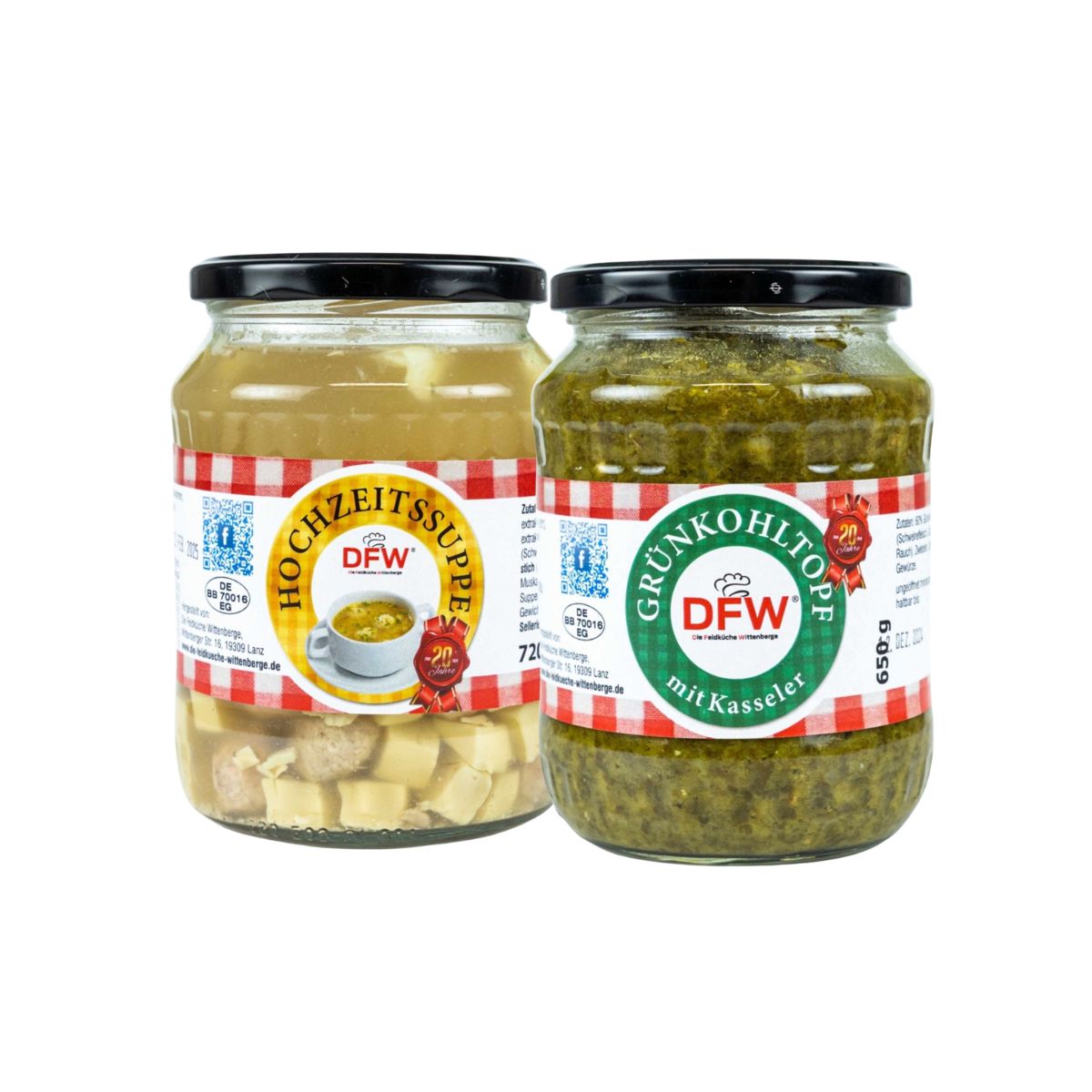 Gericht 15245 (Hochzeitssuppe + Grünkohl)