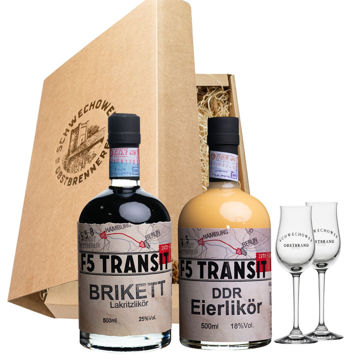 Schnapsgeschenk Nr. 15214 | Lakritz + Eierlikör