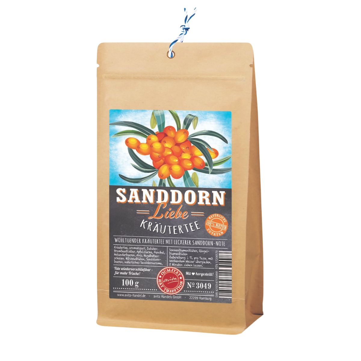 Sanddorn Kräutertee 100g