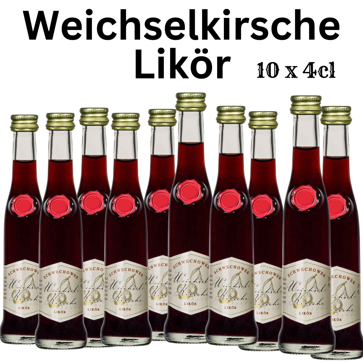 Likör Weichselkirsche 10x4cl (22%Vol)