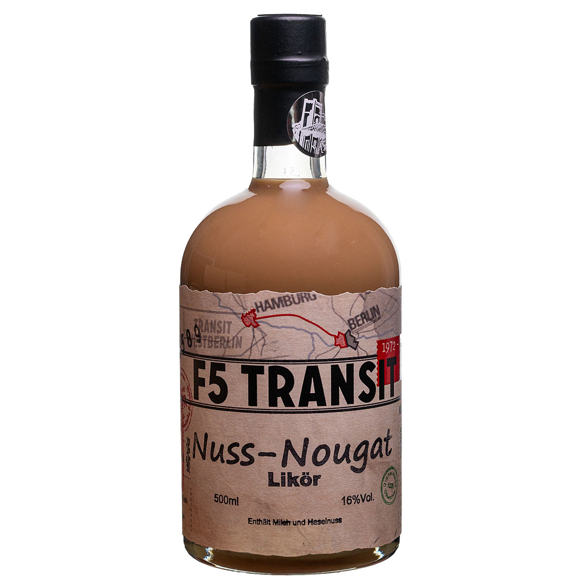 Nuss-Nougat Likör 0.5l (16%Vol) No. 5589