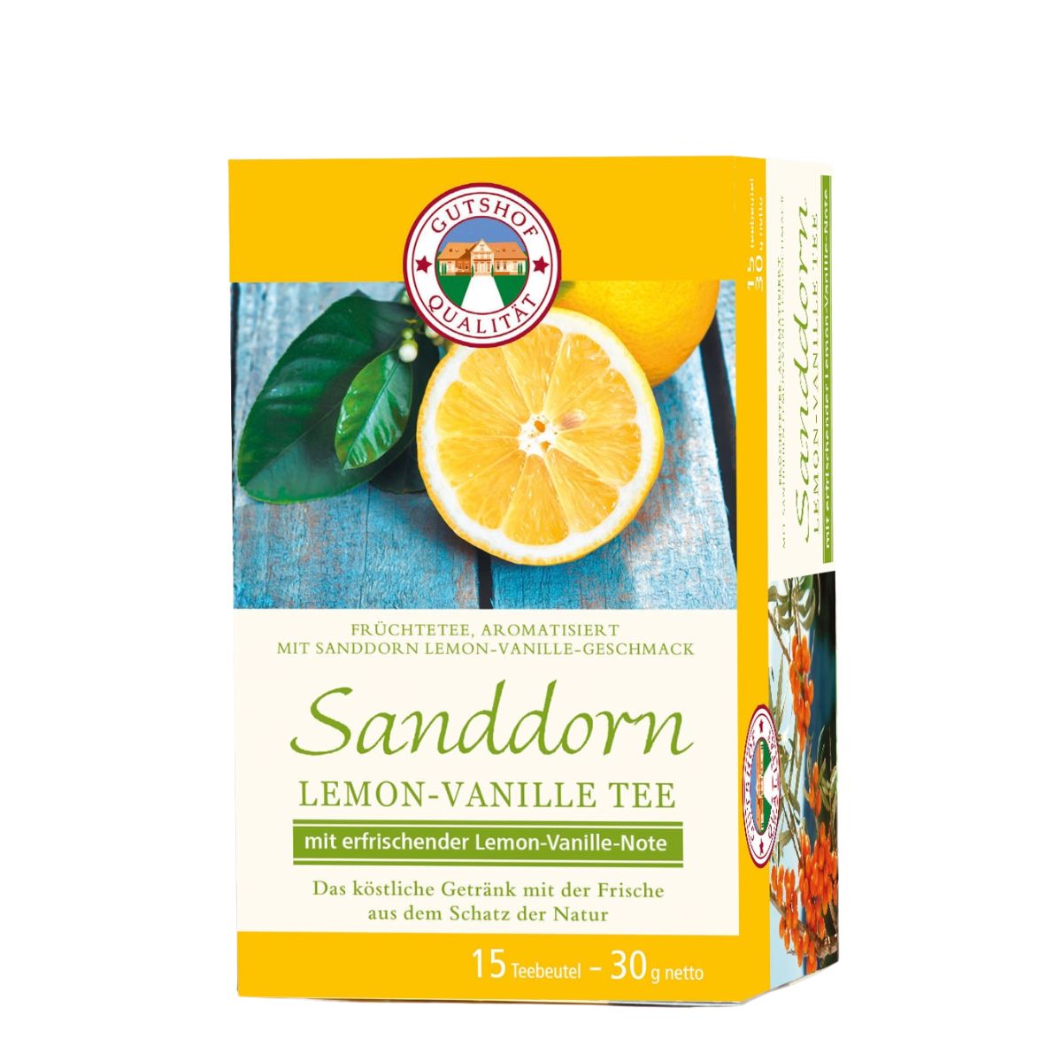 Sanddorn Lemon-Vanille Tee 30g