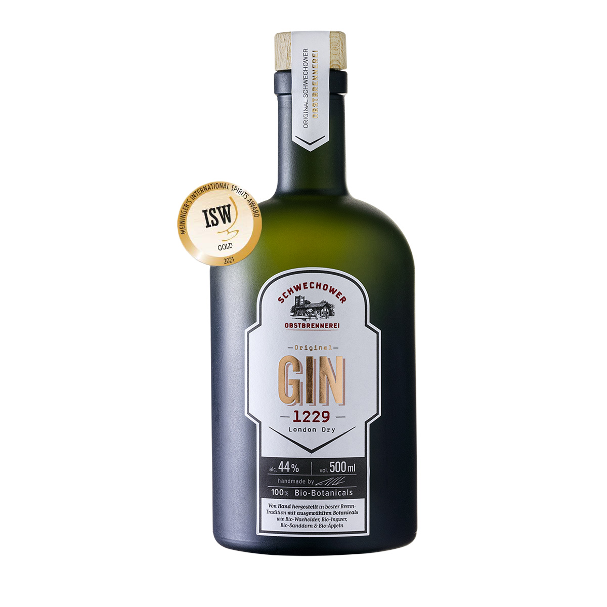 OriGINal London Dry Gin 1229 0.5l (44%Vol) OriGINal London Dry Gin 1229 0.5l (44%Vol)