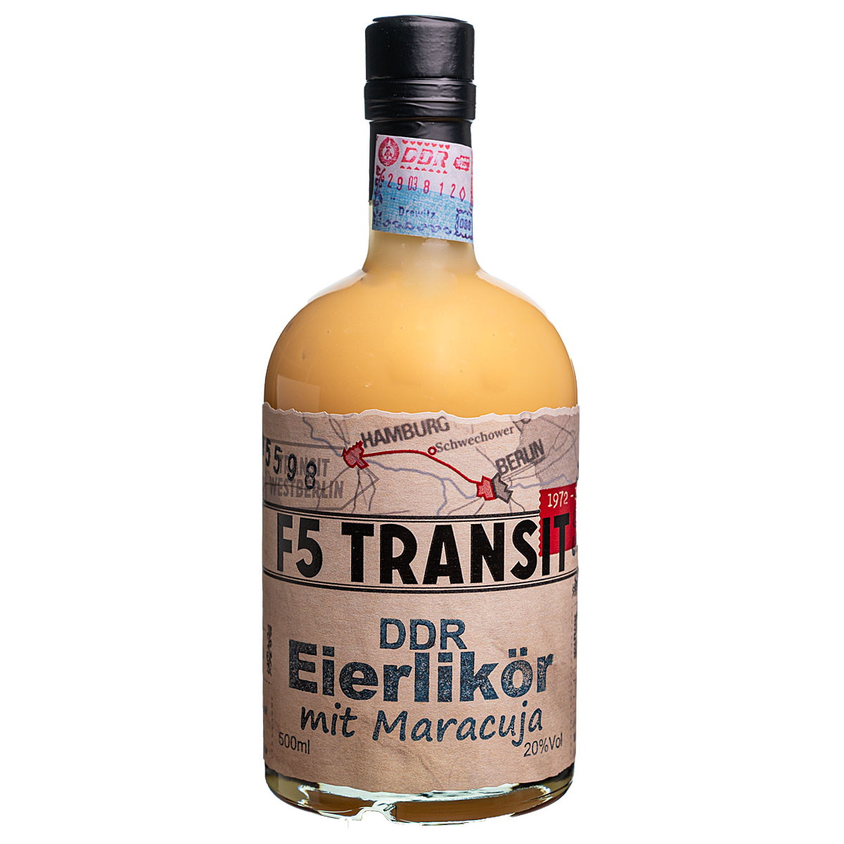DDR Eierlikör MARACUJA 0.5l (20%Vol) No. 5598 DDR Eierlikör MARACUJA 0.5l (20%Vol) No. 5598