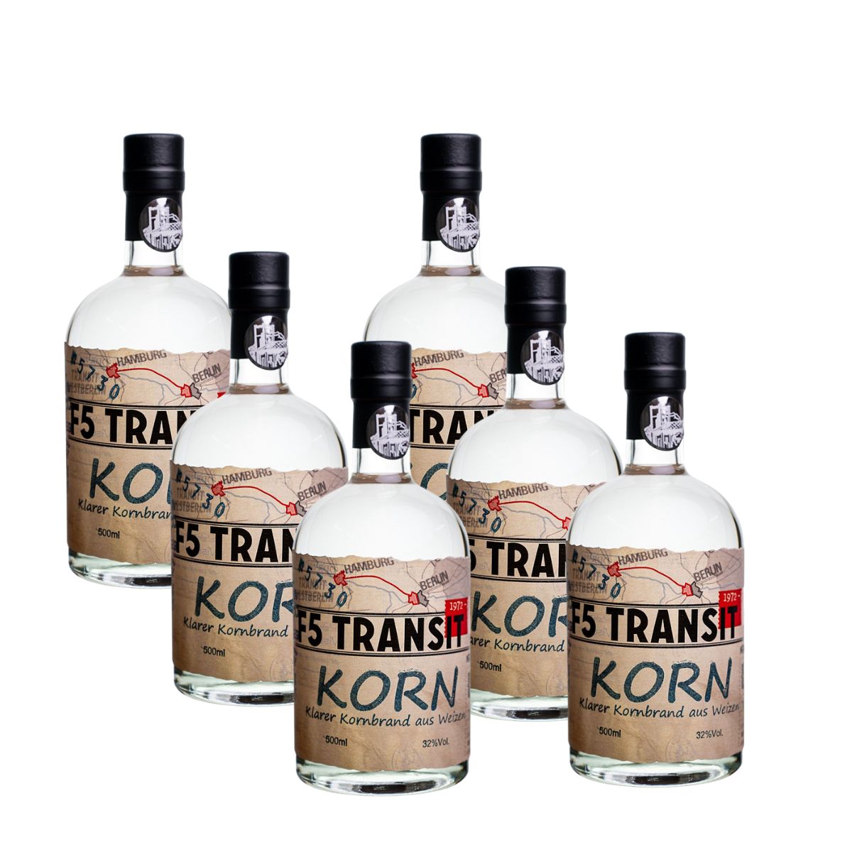 Korn 6x0.5l (30%Vol) No. 5730 - RATION