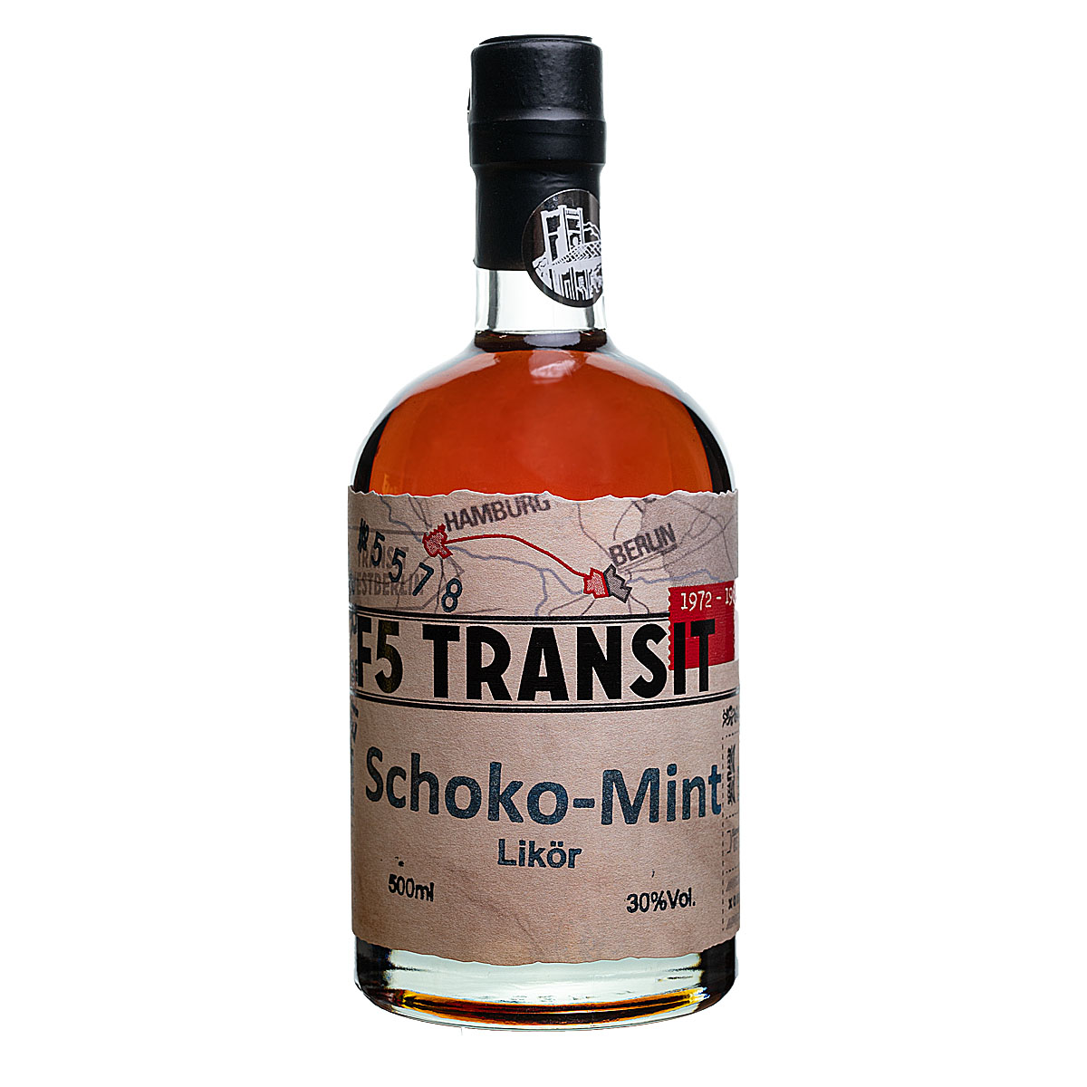 Schoko-Minze Likör 0.5l (30%Vol) No. 5578 Schoko-Minze Likör 0.5l (30%Vol) No. 5578
