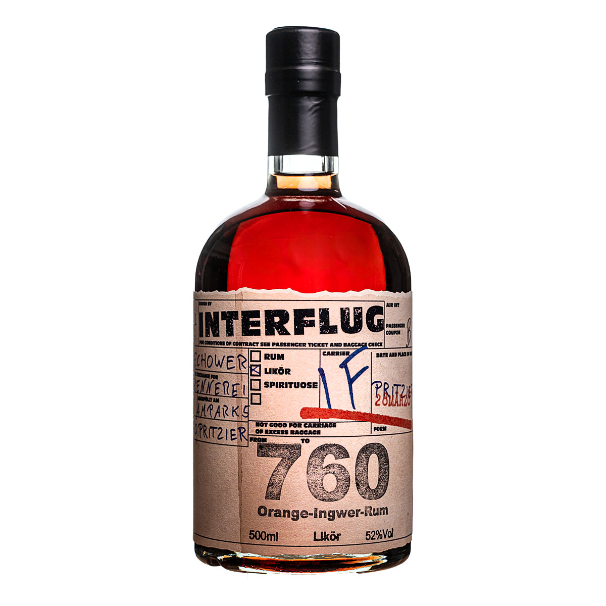 Interflug 760 0.5l (52%Vol)