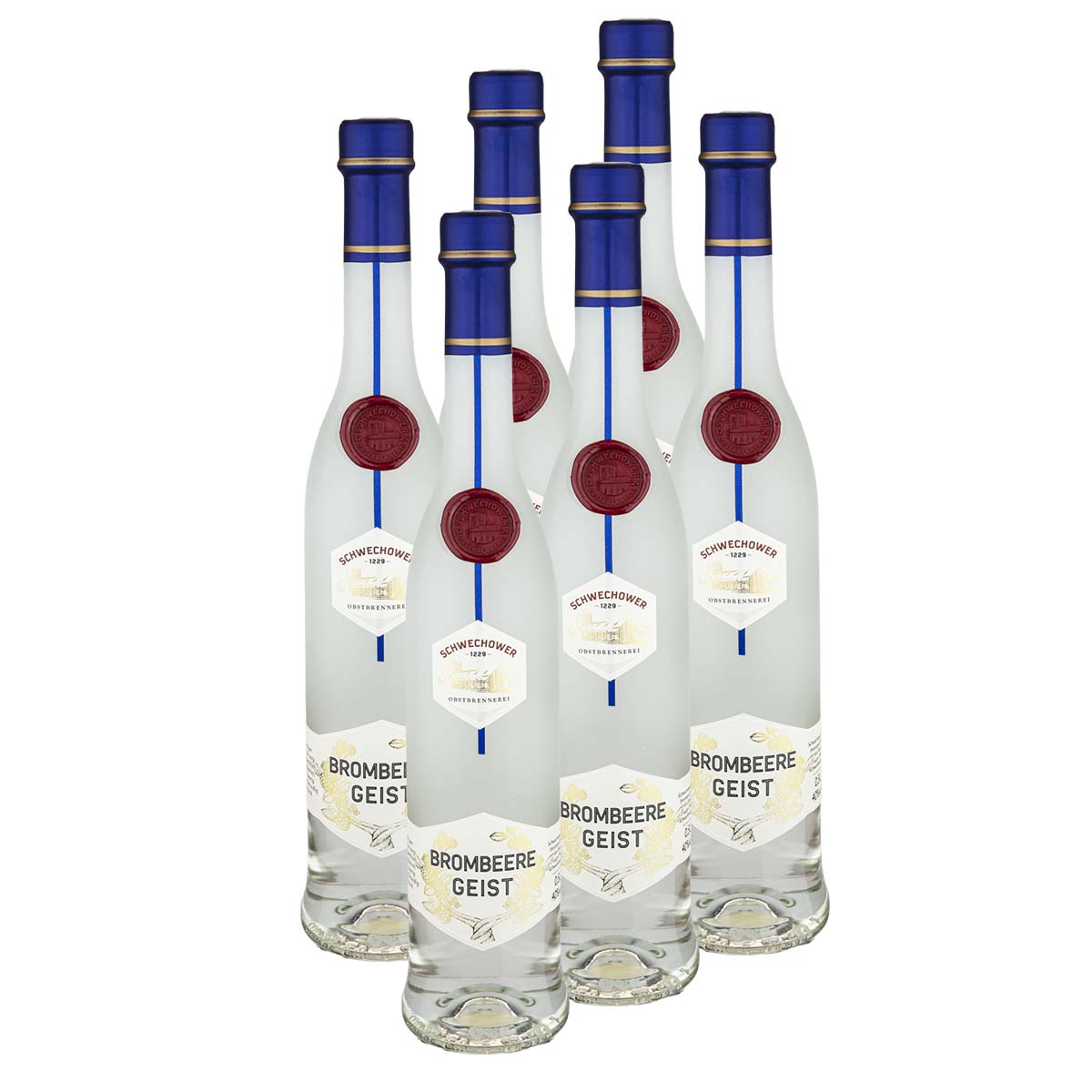 6-x-Obstgeist-BROMBEERE-0-5l-40-Vol-Brombeergeist 6 x Obstgeist BROMBEERE  0.5l (40%Vol.) - Brombeergeist