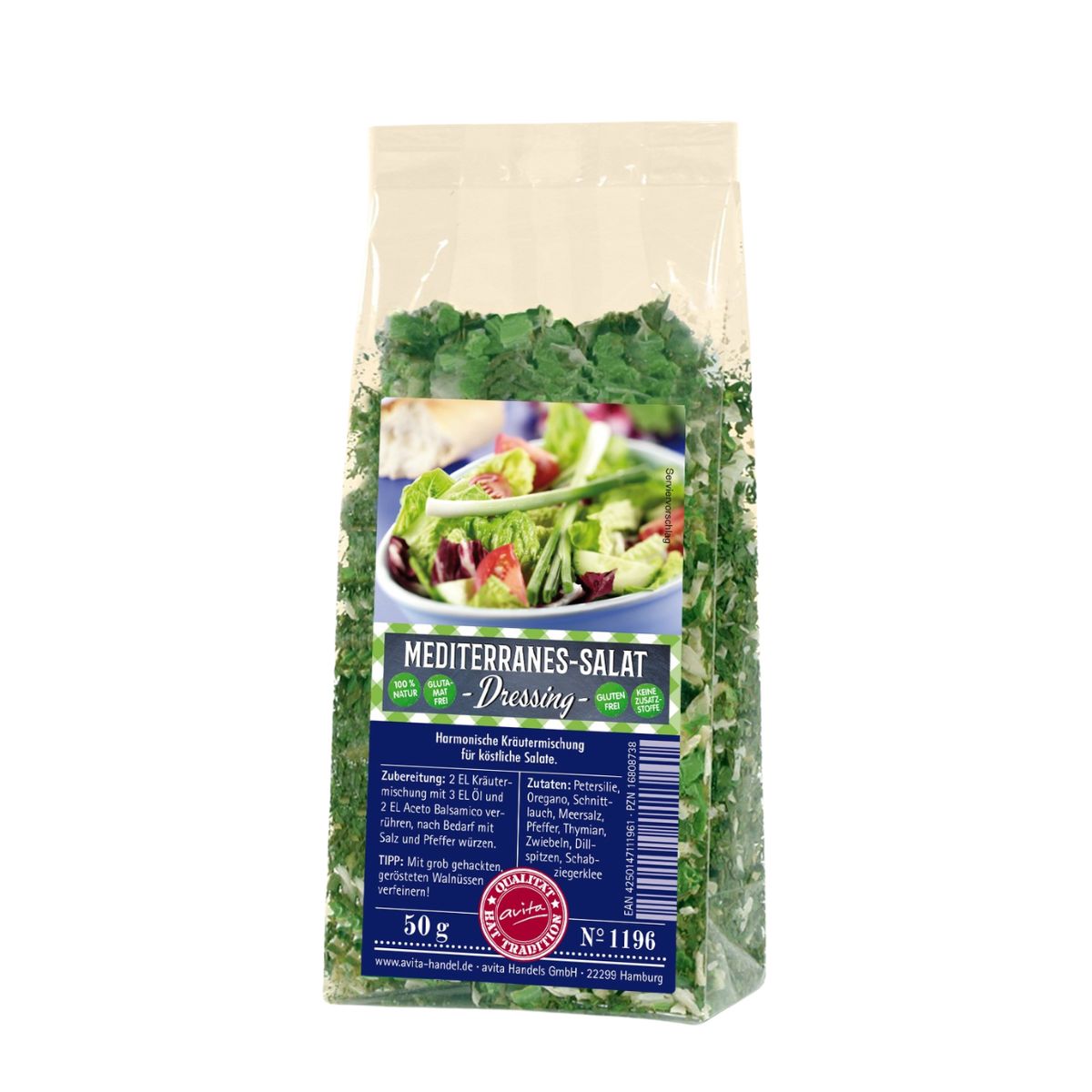 Salat Dressing Mediterraner Salat 50g