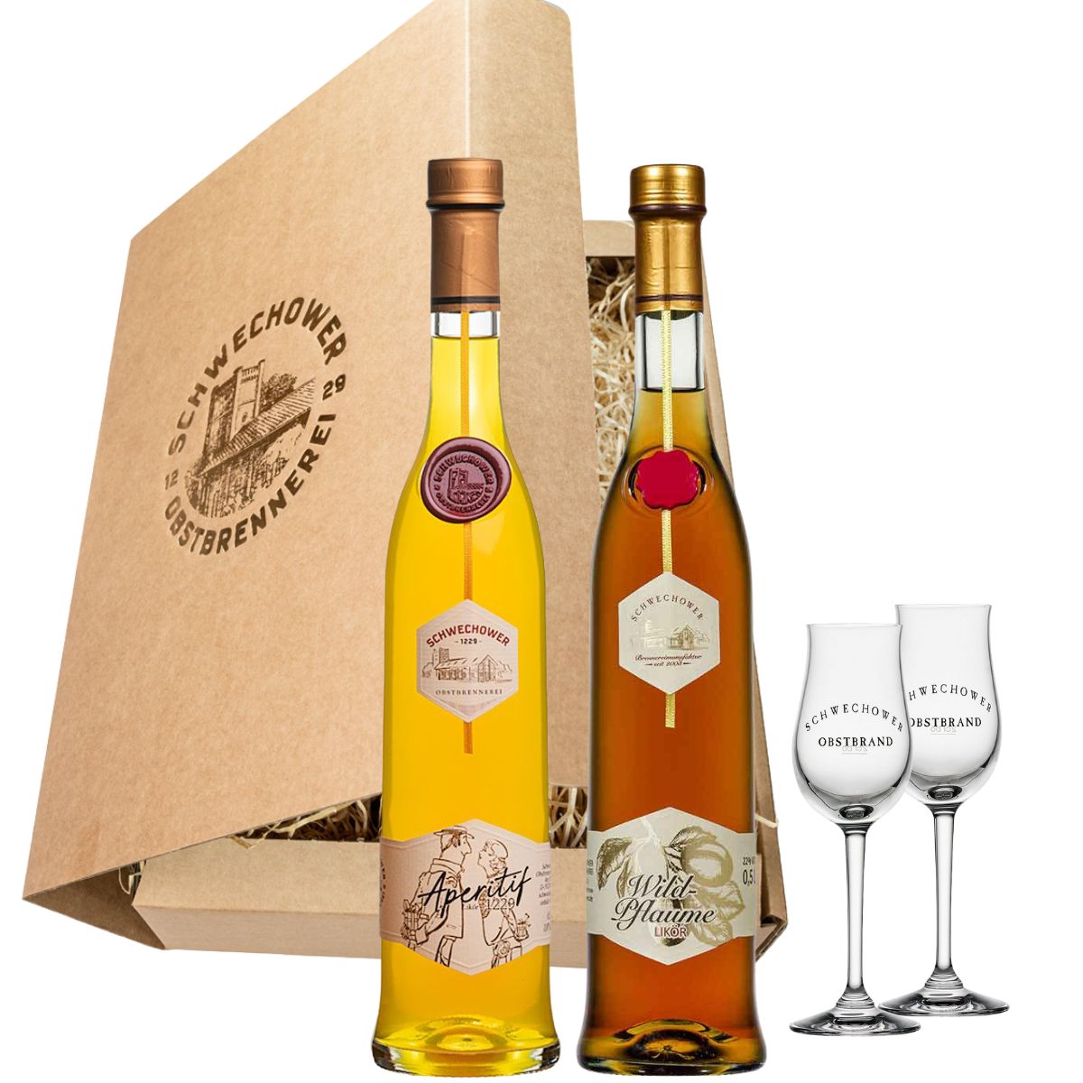 Schnapsgeschenk Nr. 15228 | Aperitif + Wildpflaume