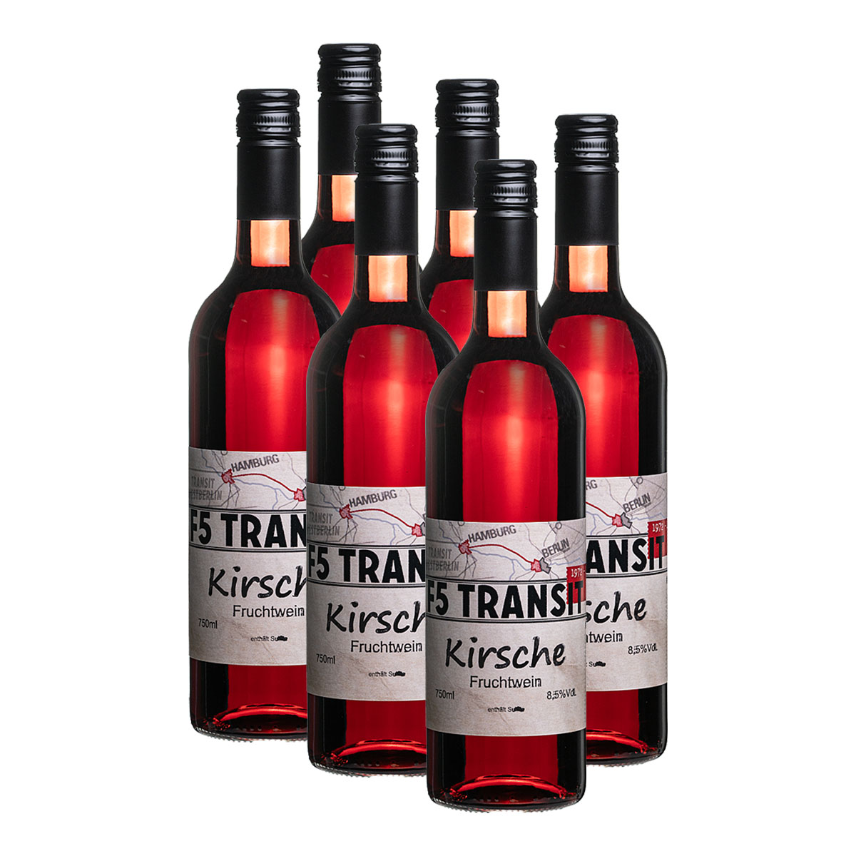 Kirsche Fruchtwein 5603 6x0.75l (8,5%) - RATION Kirsche Fruchtwein 5603 6x0.75l (8,5%) - RATION
