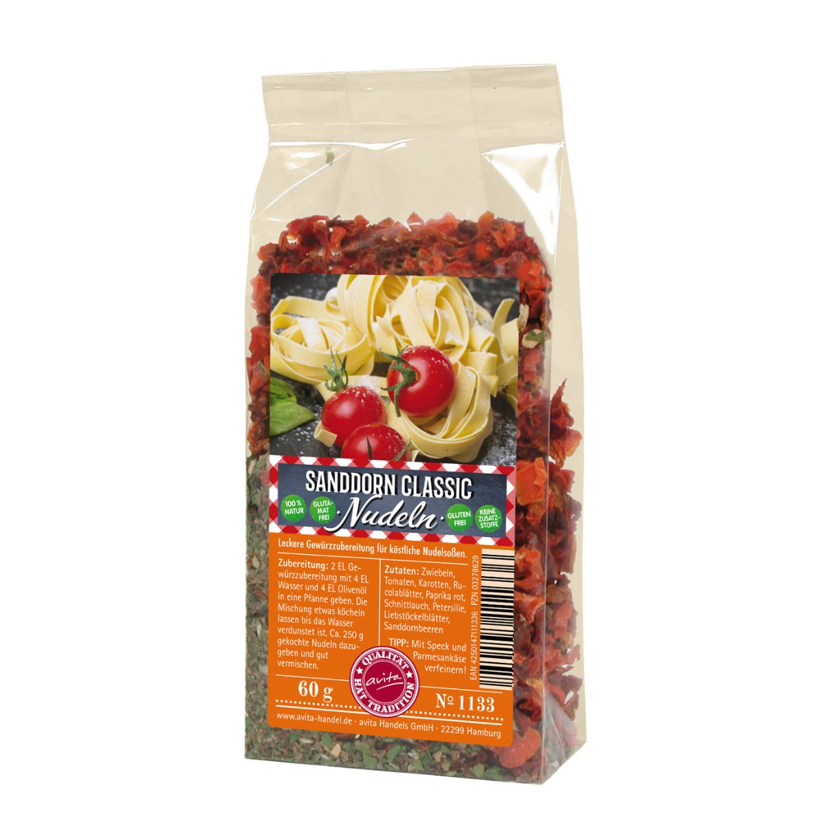 Gewürz-Mischung für Nudeln Sanddorn-Classic 60g