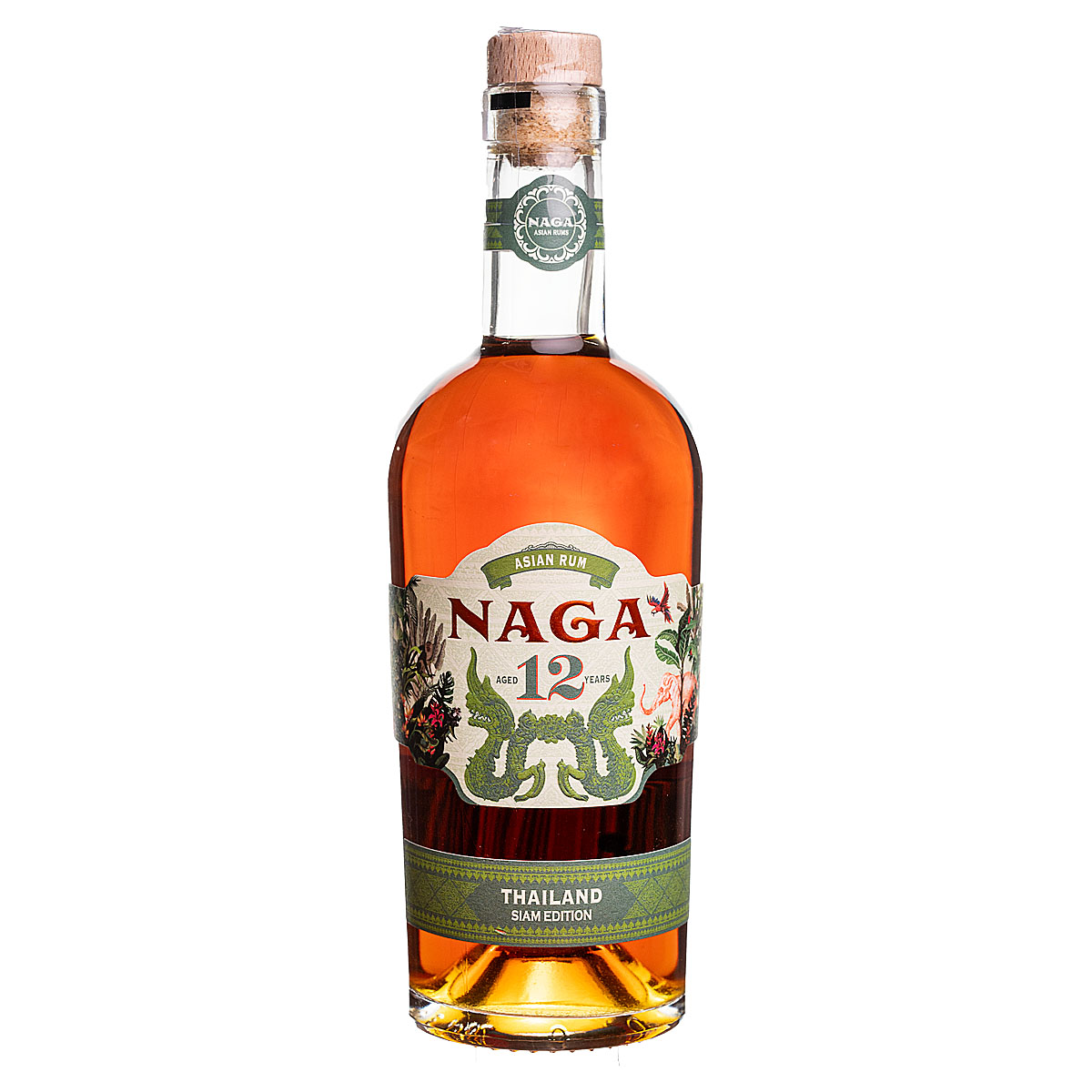 NAGA Thailand 12YO Siam Edition Rum 0.7l (43%Vol) NAGA Thailand 12YO Siam Edition Rum 0.7l (43%Vol)