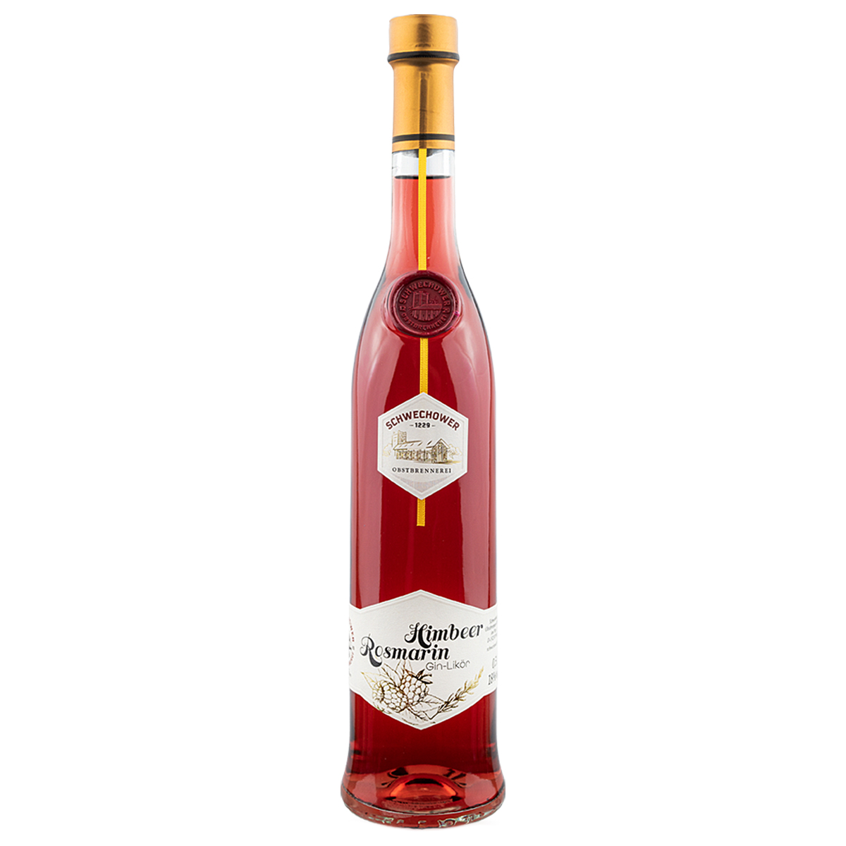 Himbeer-Rosmarin-0-5l Gin-Likör Himbeer-Rosmarin 0,5l (18%Vol.)