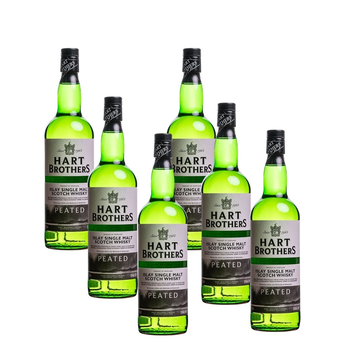 Islay Single Malt Scotch Whisky Peated 6x0.7l (50%Vol) - RATION
