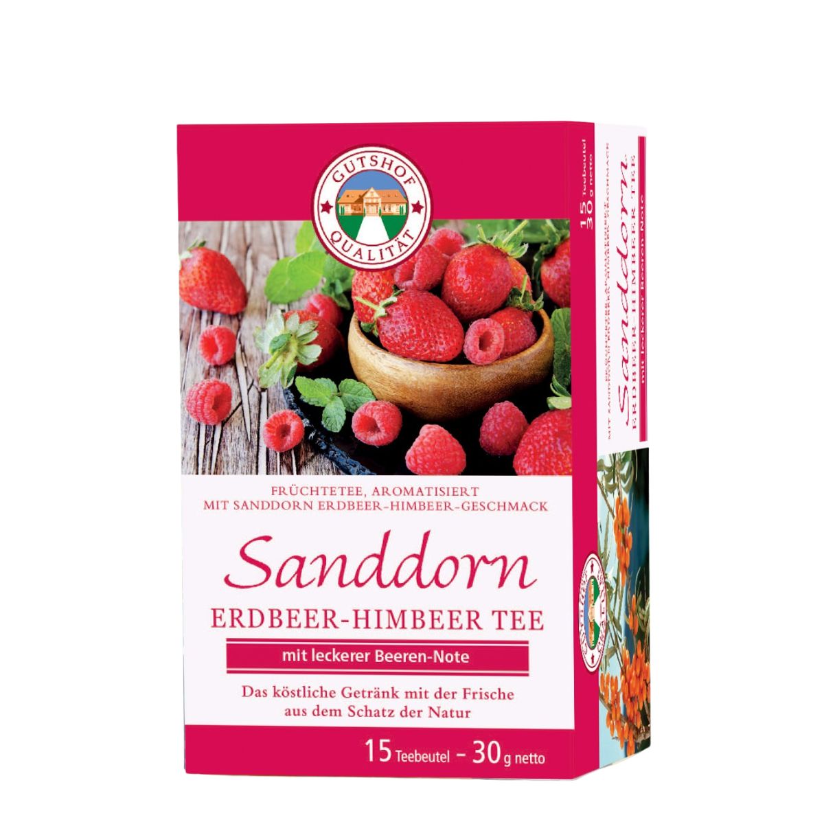 Sanddorn Erdbeer-Himbeer Tee 30g