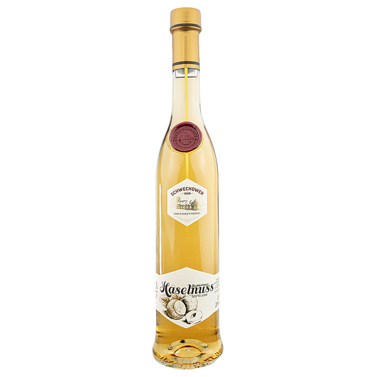 HaselnussSpirituose-1 Mecklenburger Haselnuss Spirituose 0.5l (35%Vol)