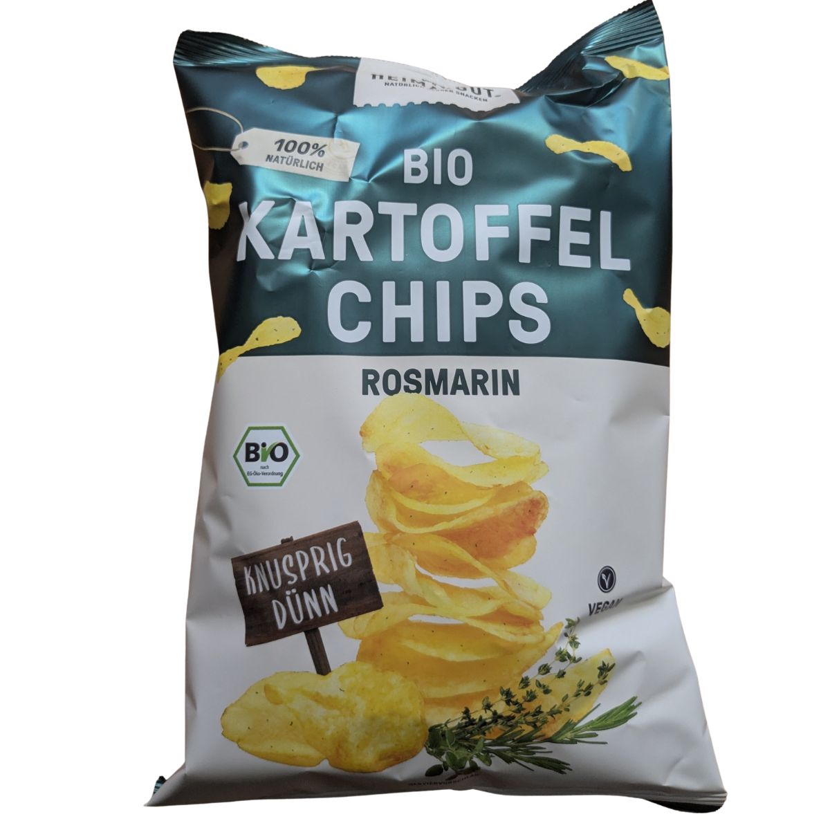 BIO Kartoffel Chips Rosmarin 125g