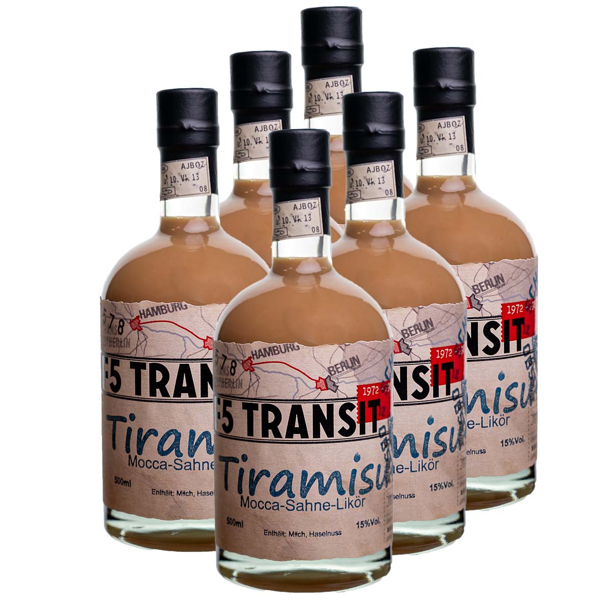 Tiramisu Likör 6x0.5l (16%Vol) No. 5579 - RATION