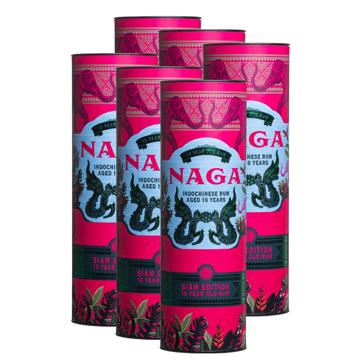 Naga Siam Edition Indochinese Rum 6x0.7l (40%Vol) - RATION