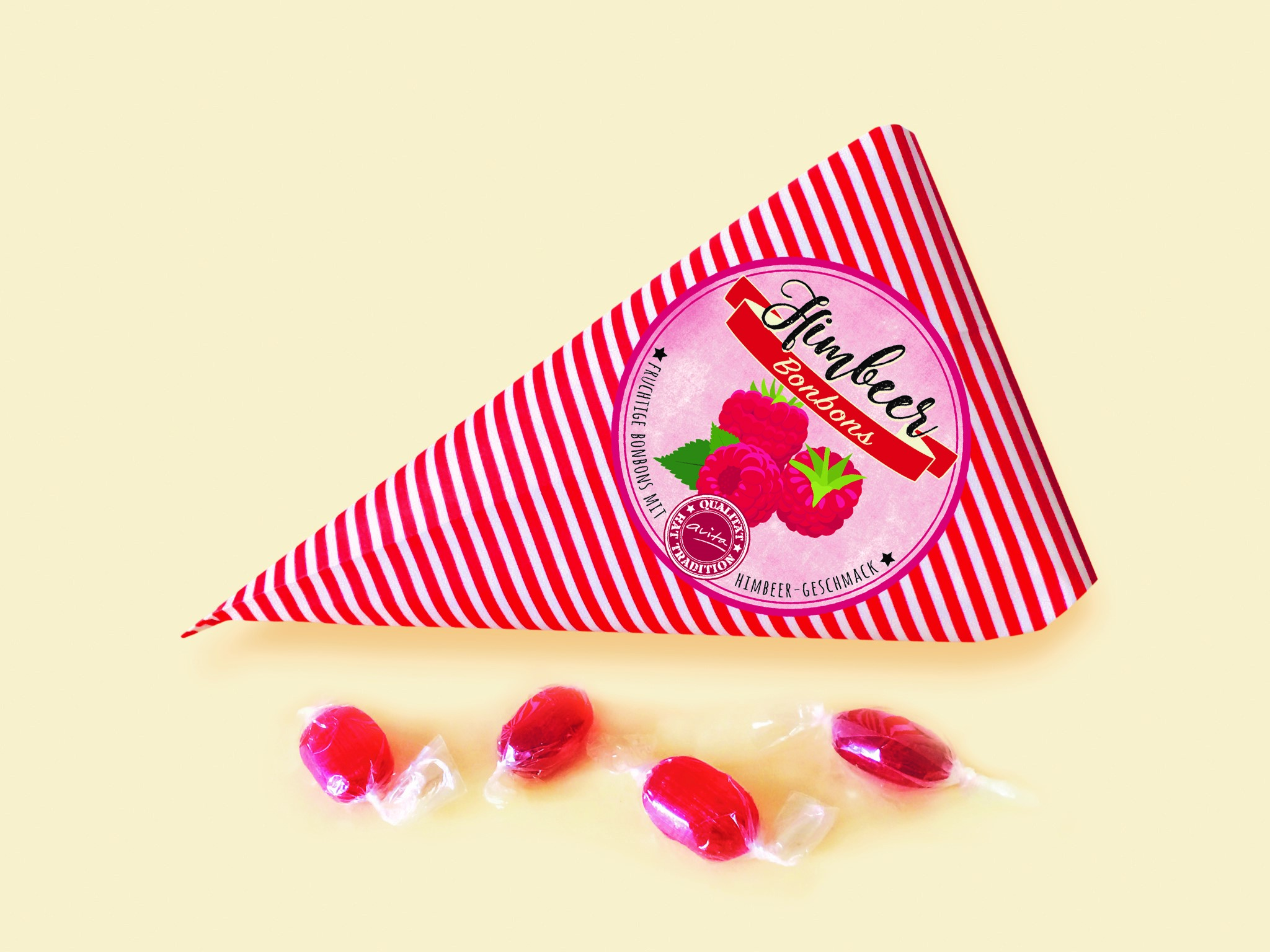 Himbeer Bonbons 125g