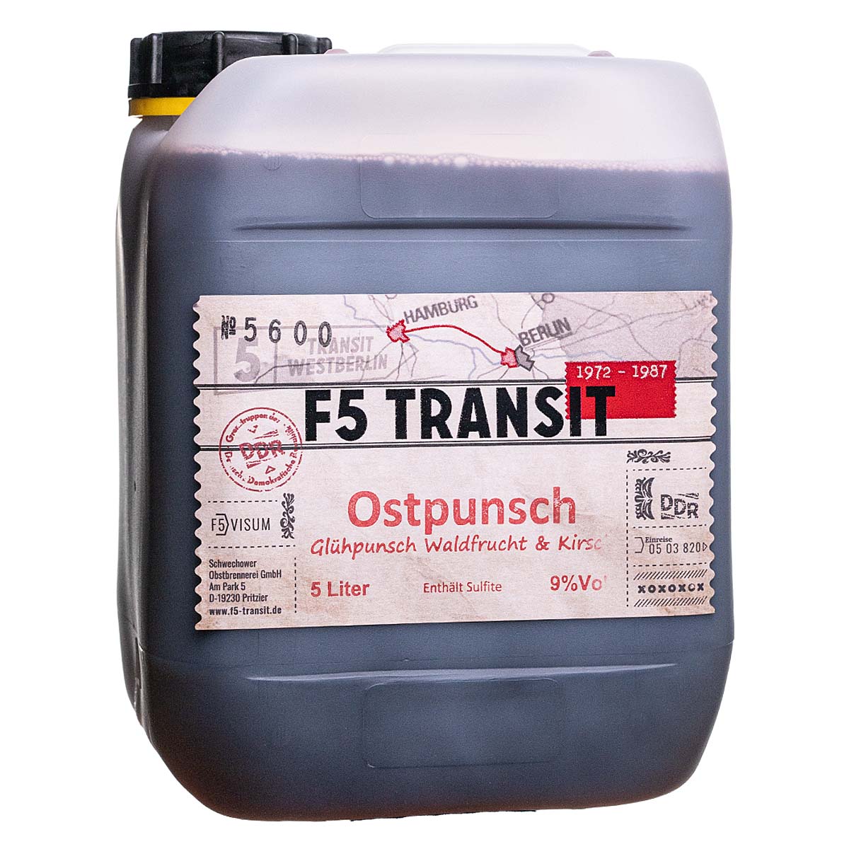 F5-Ostpunsch-5l Ostpunsch 5l (9%Vol) No. 5600