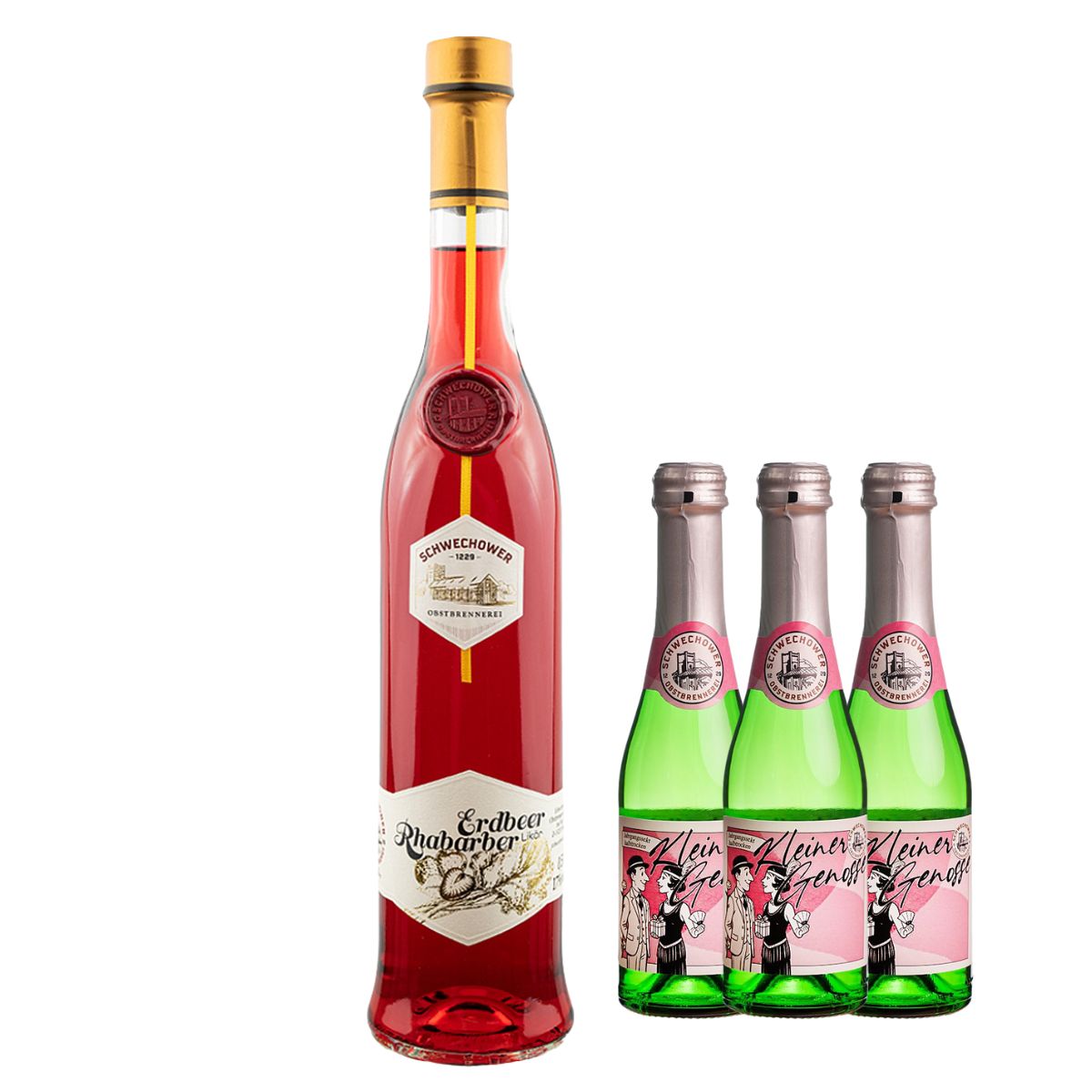 Erdbeer-Rhabarber Spritz (Set 16092)