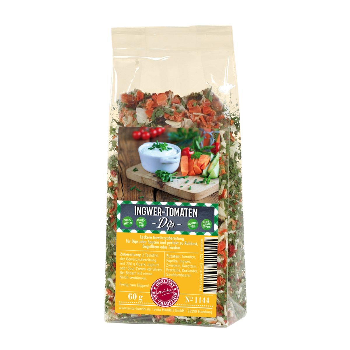 Ingwer-Tomaten-Dip 60g