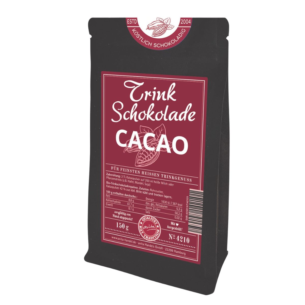 Trink Schokolade-Cacao 150g