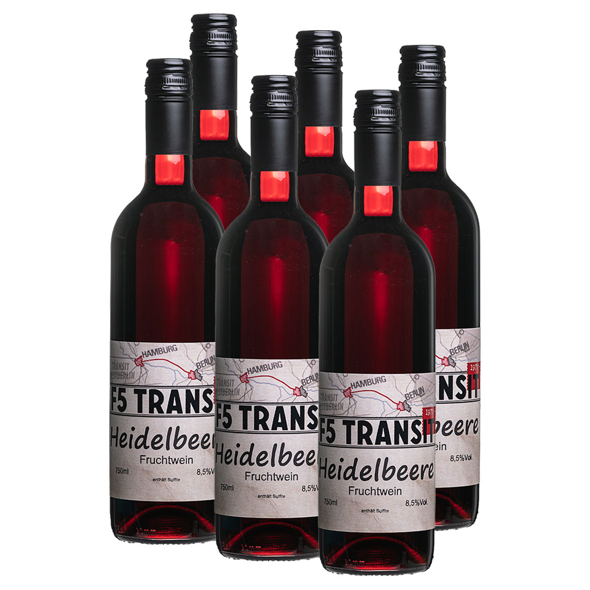 Heidelbeere Fruchtwein 5604 6x0.75l (8,5%) - RATION Heidelbeere Fruchtwein 5604 6x0.75l (8,5%) - RATION