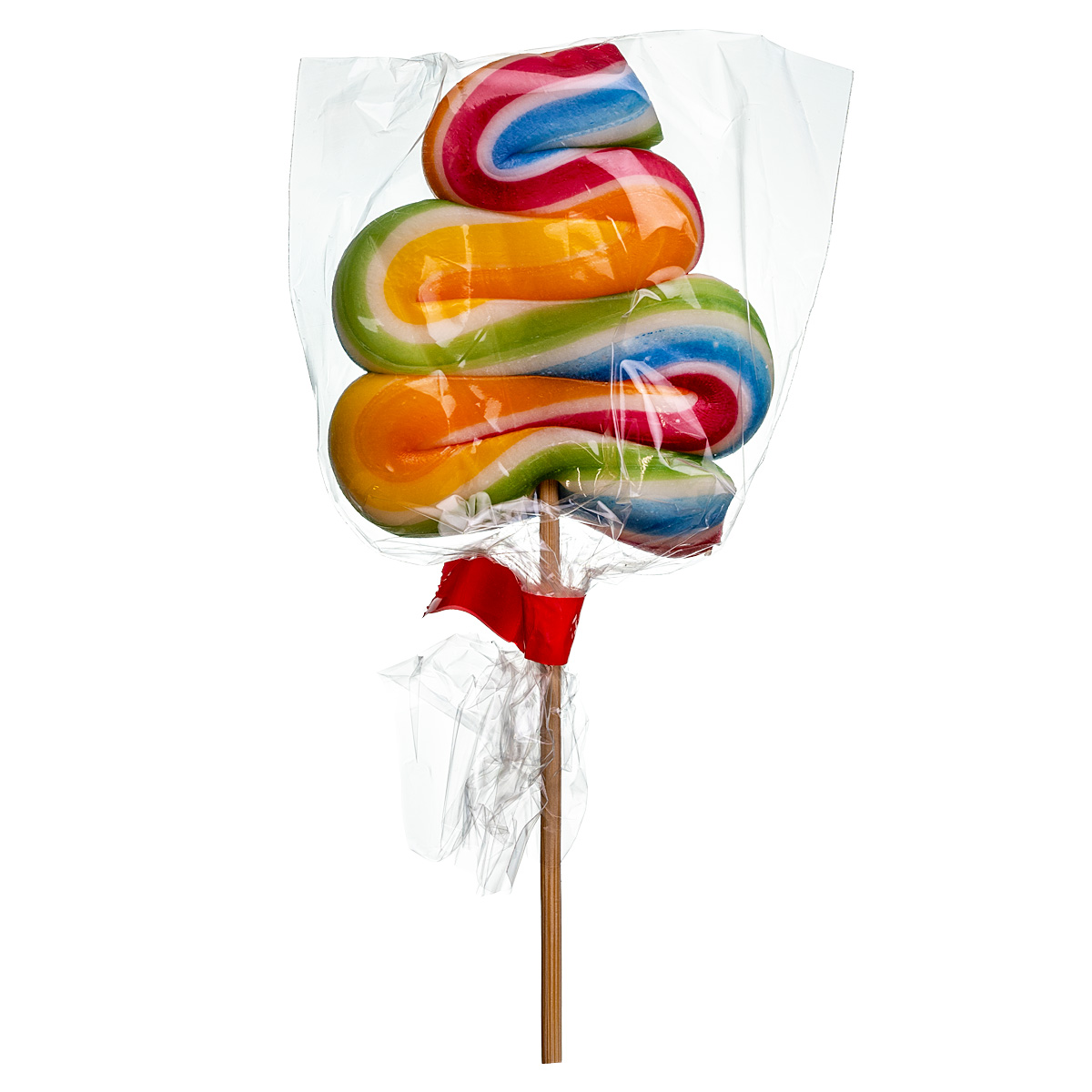 Gute Laune Lolly mit Erdbeer-Geschmack