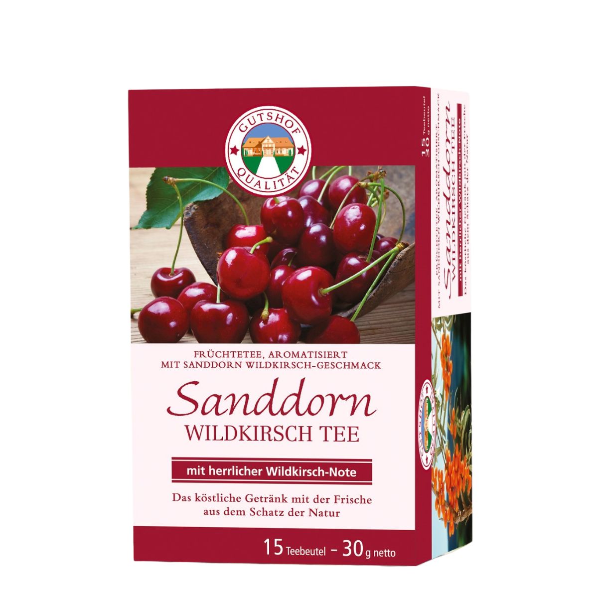 Sanddorn Wildkirsche Tee 30g