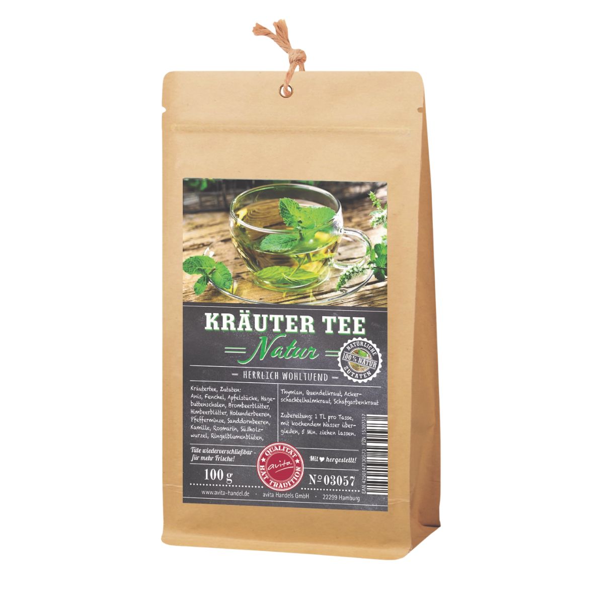 Kräuter Tee Natur 100g