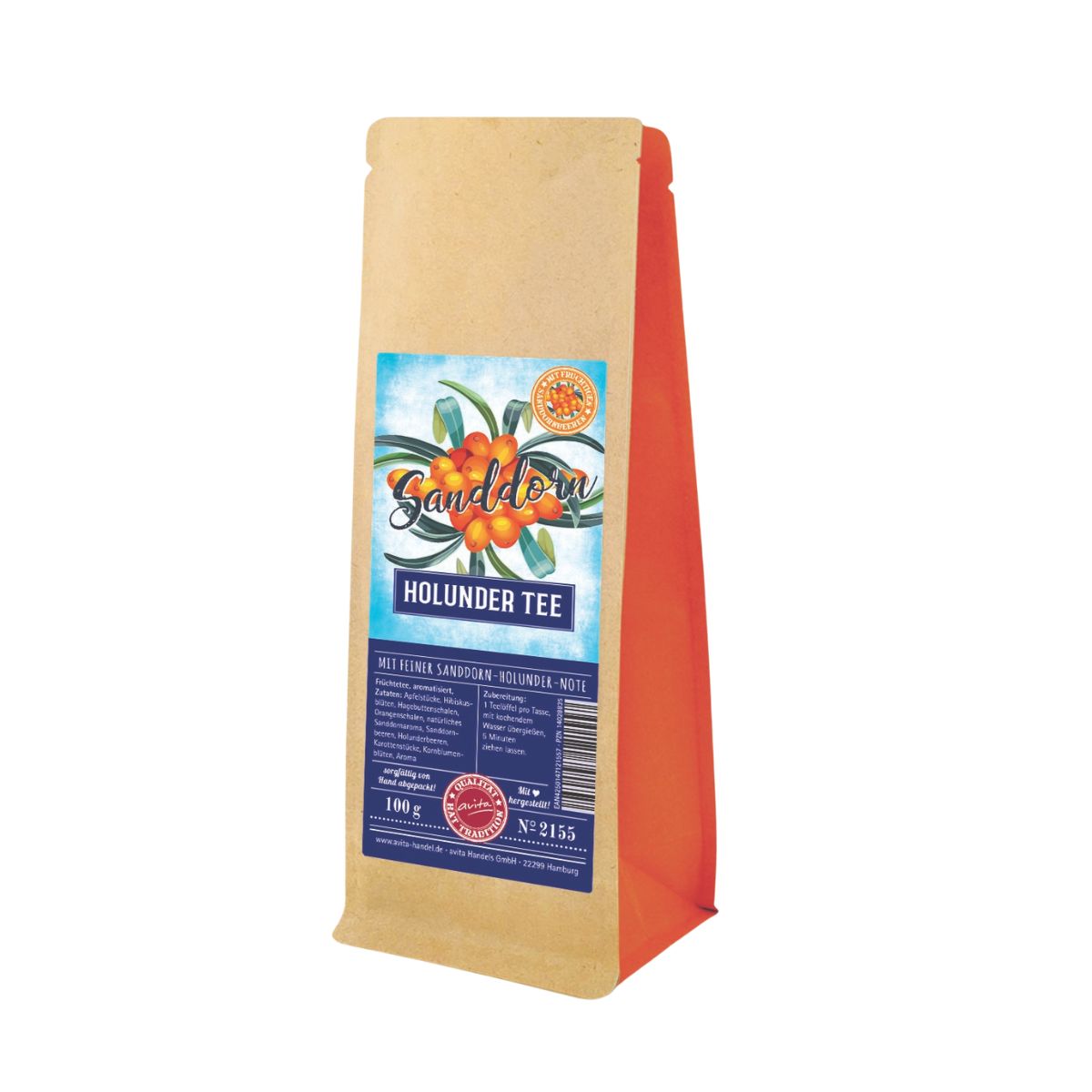 Sanddorn Holunder Tee 100g
