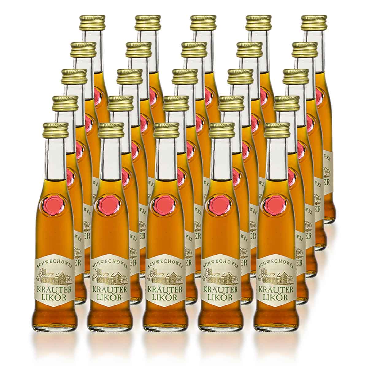 20xLikor-Krauter-4cl Kräuterlikör 20x4cl (38%Vol) - RATION