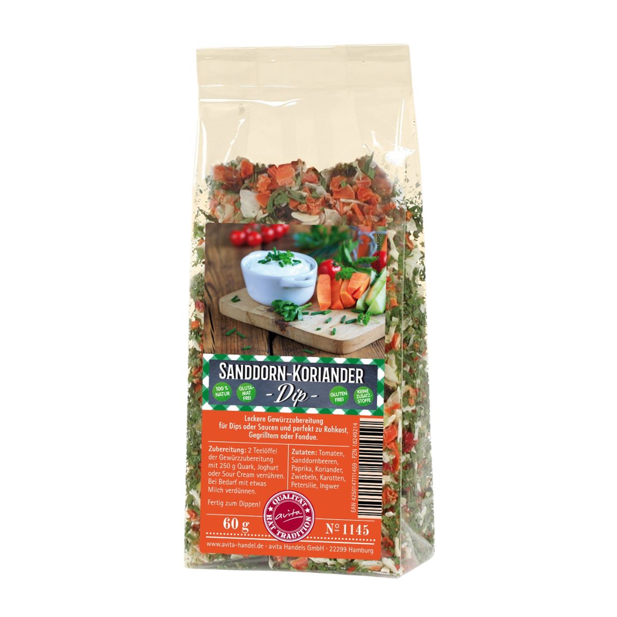 Sanddorn-Koriander-Dip 60g
