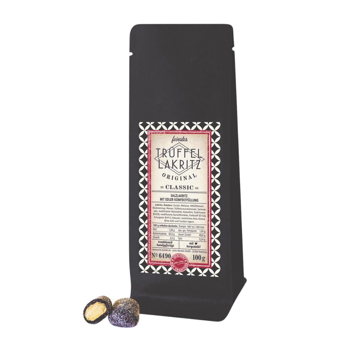 Trüffel Lakritz Classic 100g