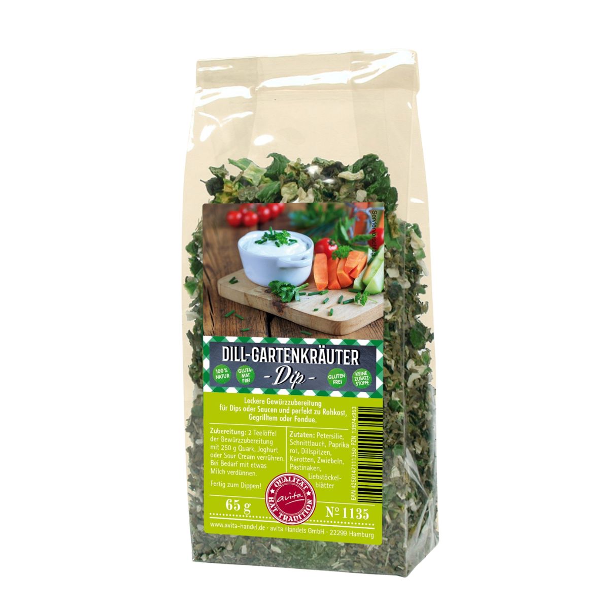 Dill-Gartenkräuter-Dip 65g