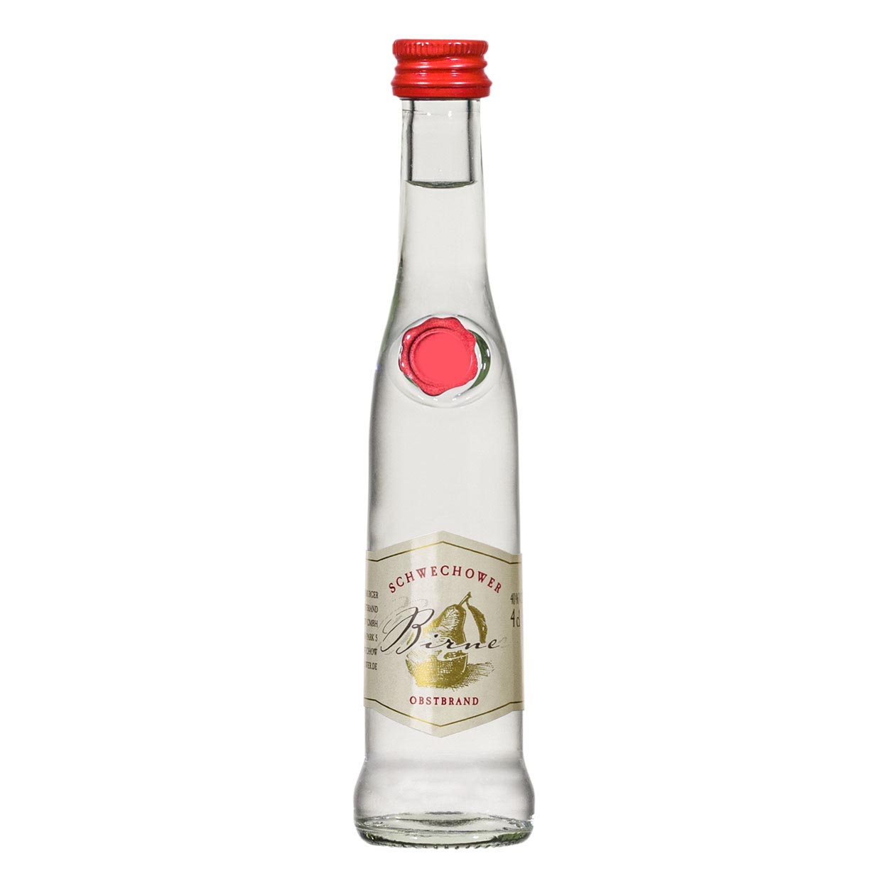 Schwechower-Birne-Obstbrand-0-04-1 Obstbrand Birne 4cl (40%Vol)