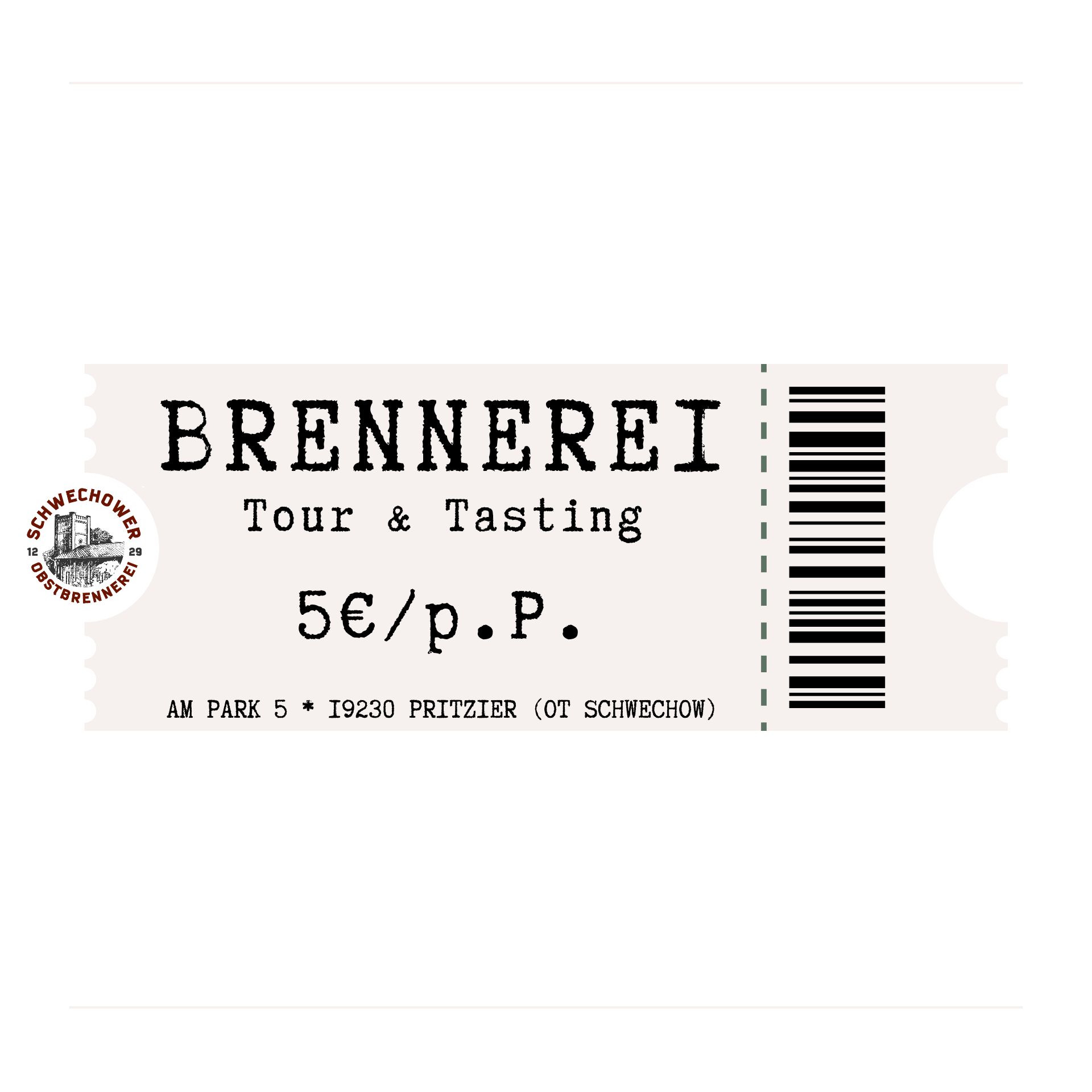 TICKET: Brennereiführung (12Uhr)