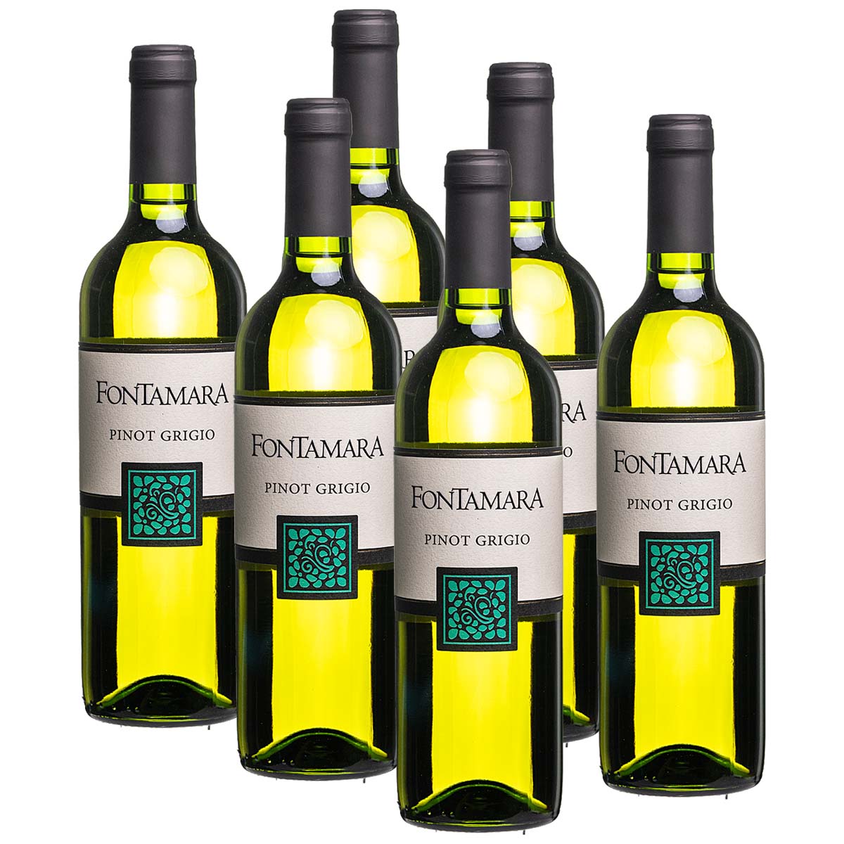 Fontamara Pinot Grigio Terre di Chieti IGT 6x0.75l (12%Vol) - RATION Fontamara Pinot Grigio Terre di Chieti IGT 6x0.75l (12%Vol) - RATION
